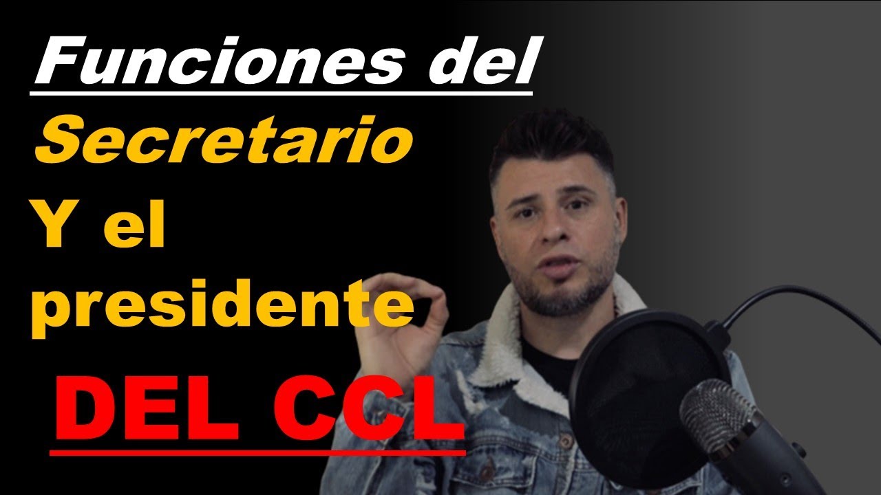 funciones del presidente y secretario del comité de empresa
