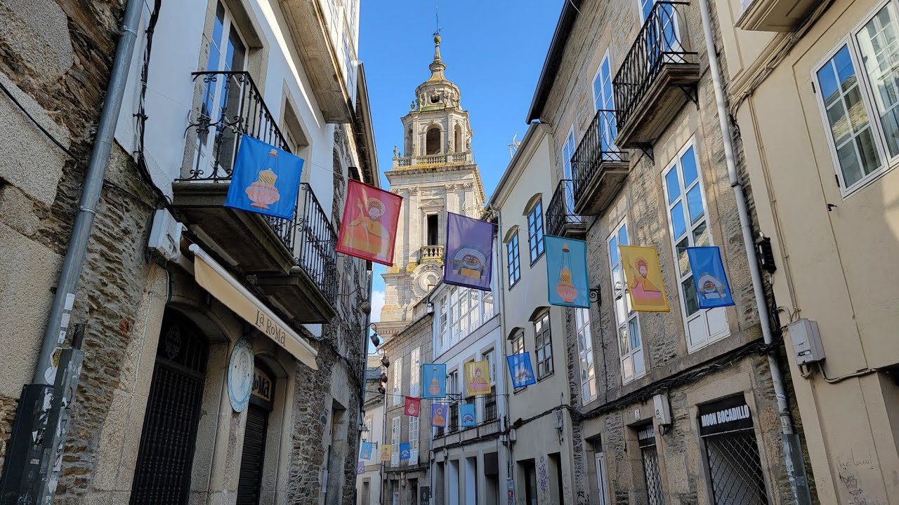 km de lugo a santiago de compostela