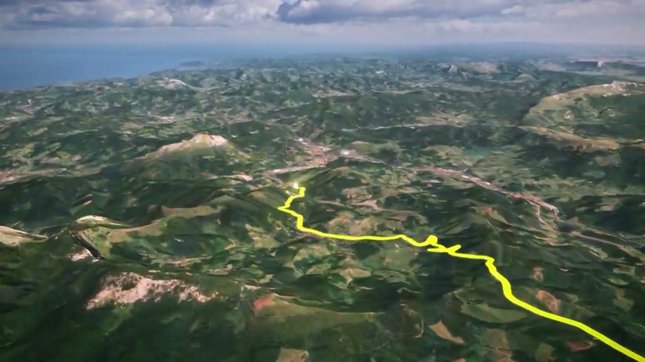 km de vitoria a san sebastian