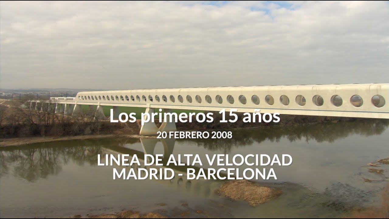 línea de alta velocidad madrid zaragoza barcelona frontera francesa