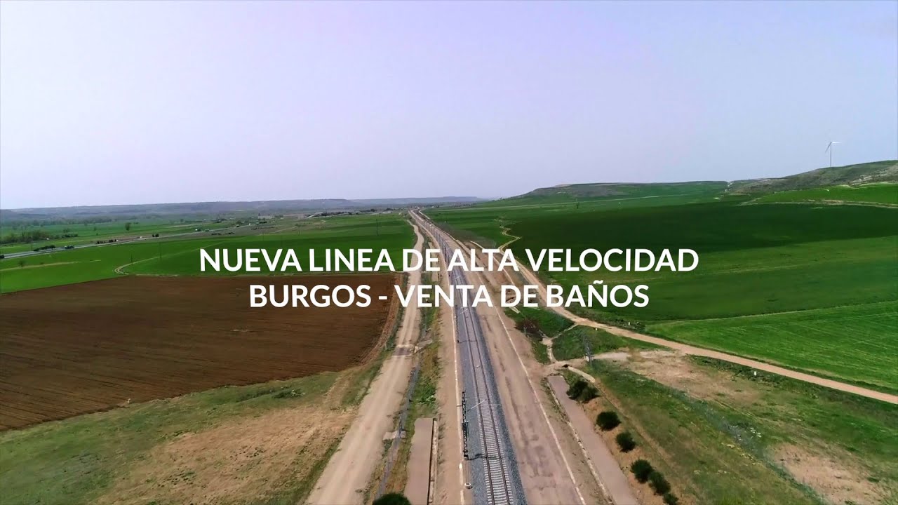 línea de alta velocidad venta de baños-burgos-vitoria