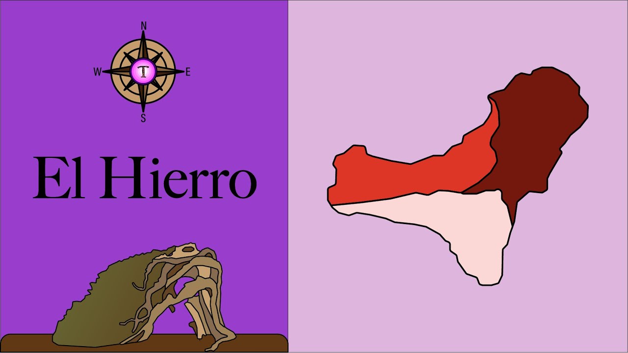 mapa del hierro con sus municipios