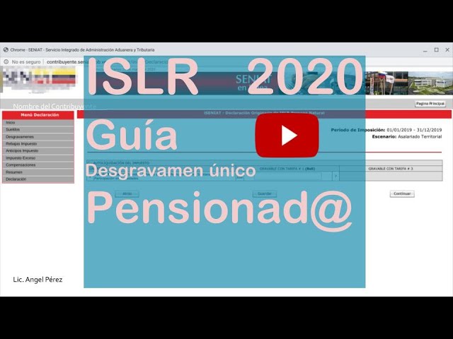 pension de jubilacion y otros ingresos