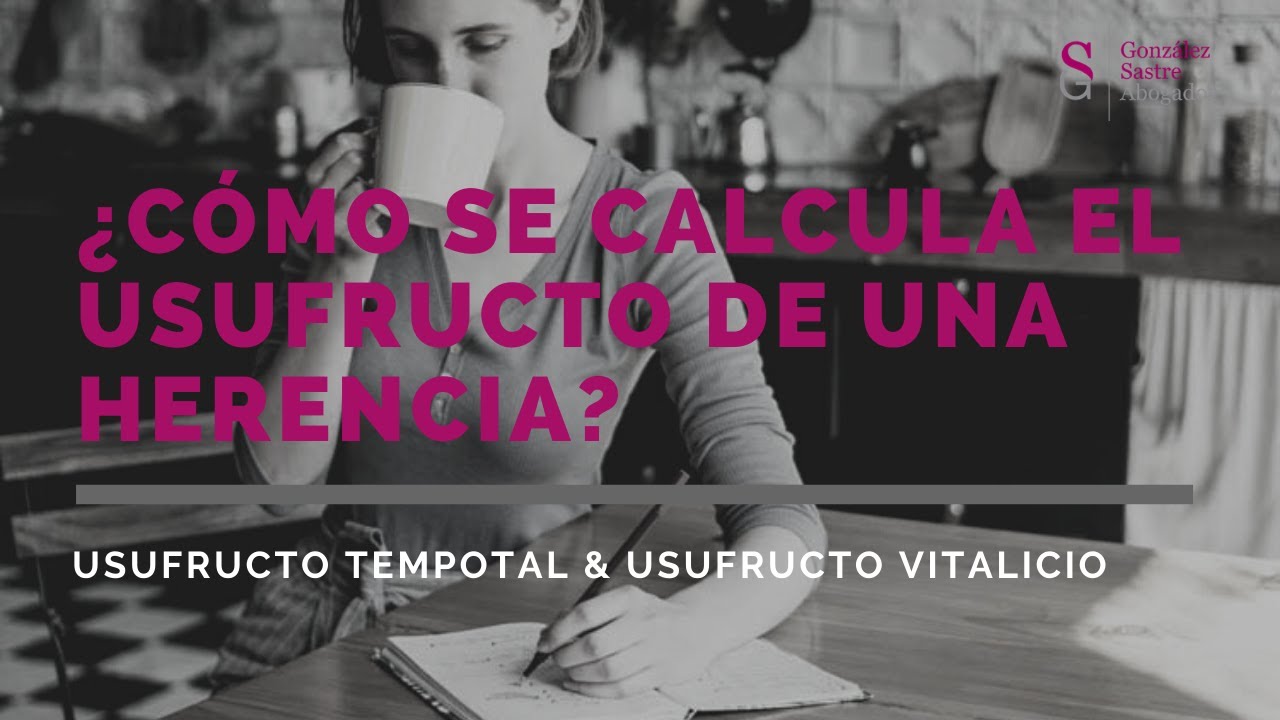 porcentaje de usufructo vitalicio de una persona de 72 años