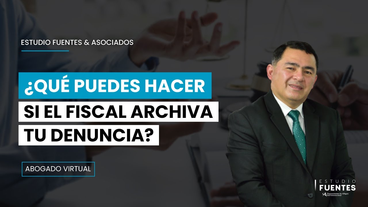 porque se archiva una denuncia penal