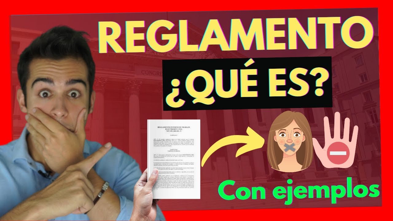 procedimiento de elaboración de los reglamentos