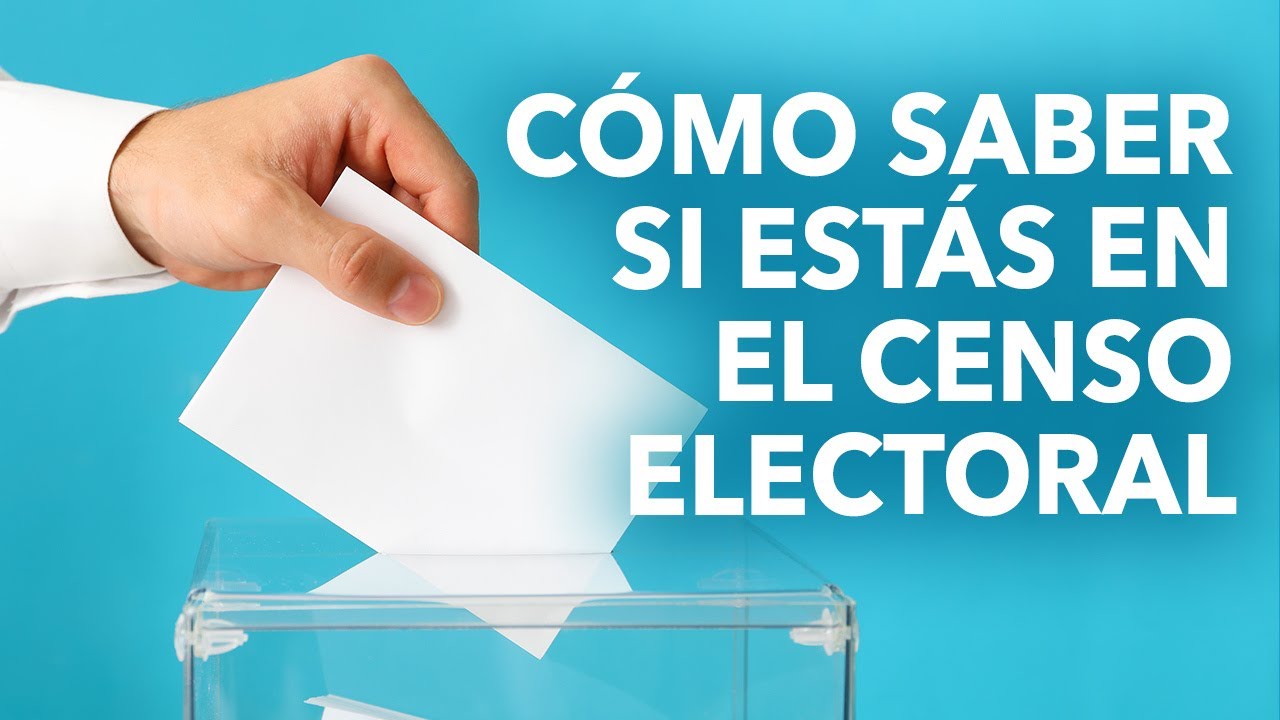qué es el certificado de inscripción en el censo electoral