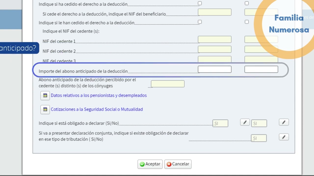 que es la renta familiar ejemplos