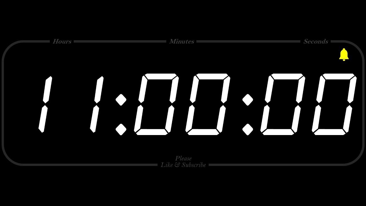 alarma a las 11 de la mañana
