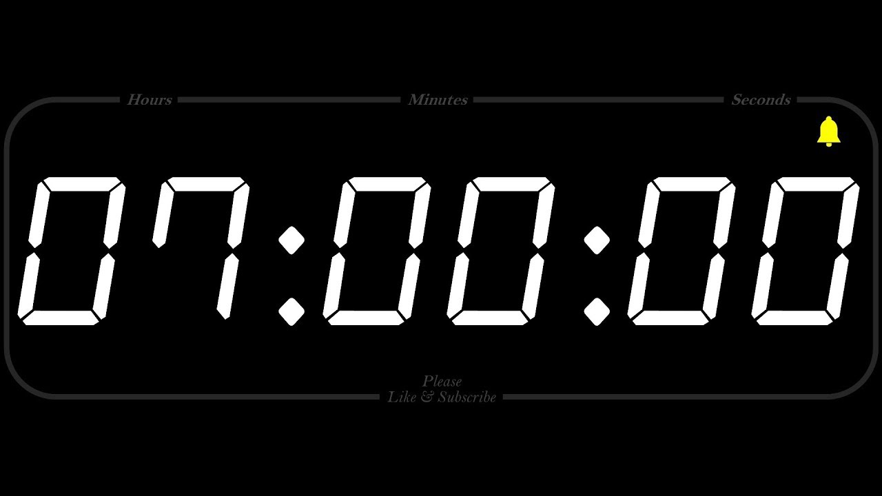 alarma para mañana a las 7 de la mañana