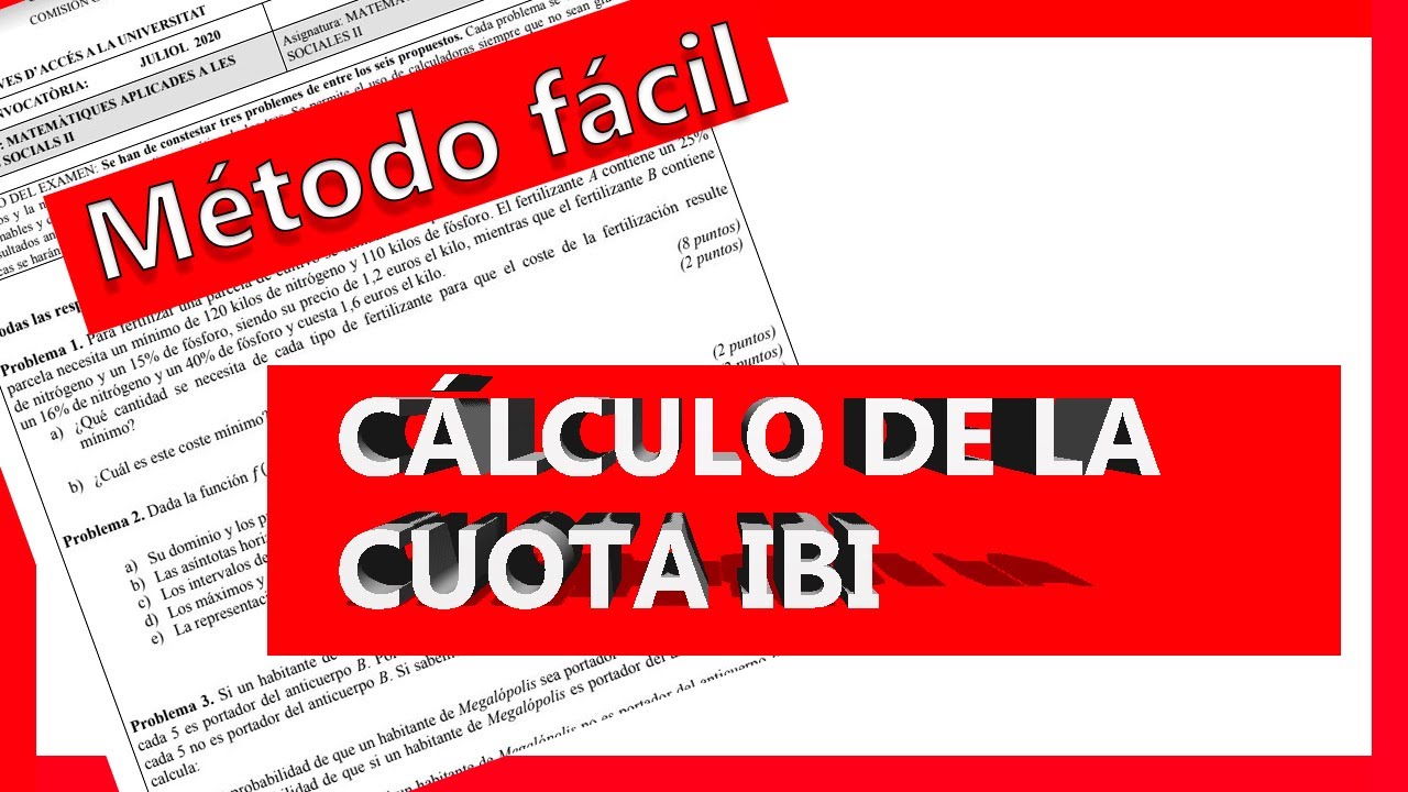 calcular valor catastral a partir del ibi