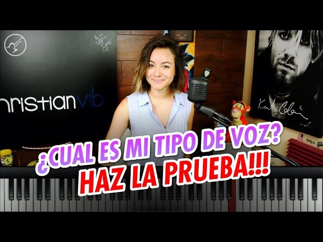 como saber que tipo de voz tengo