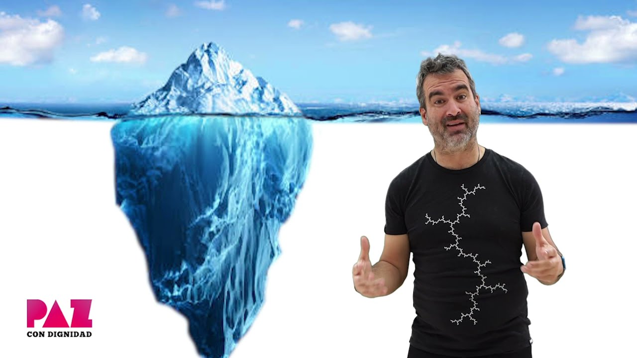 el iceberg de la violencia de genero