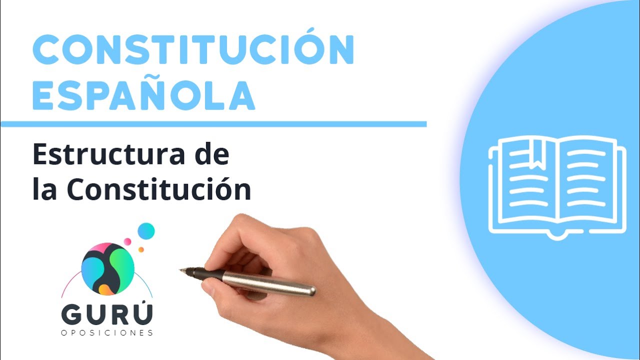 estructura de la constitución española de 1978