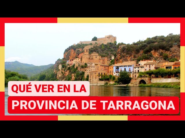 mapa de la provincia de tarragona