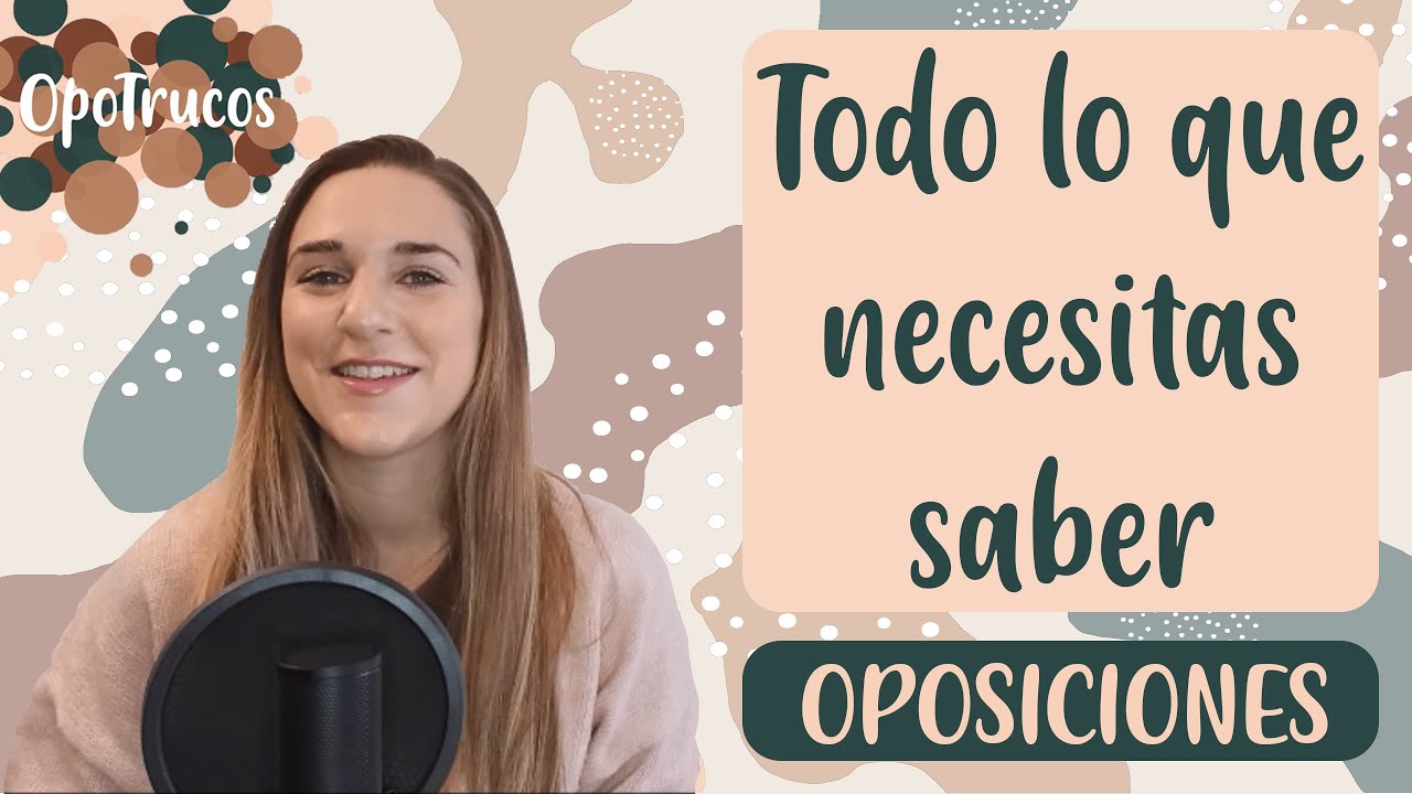 para opositar hay que ser español