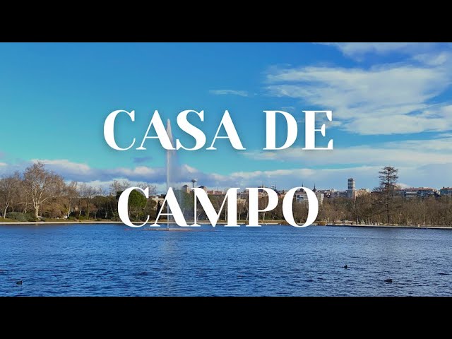 parque casa de campo madrid horario